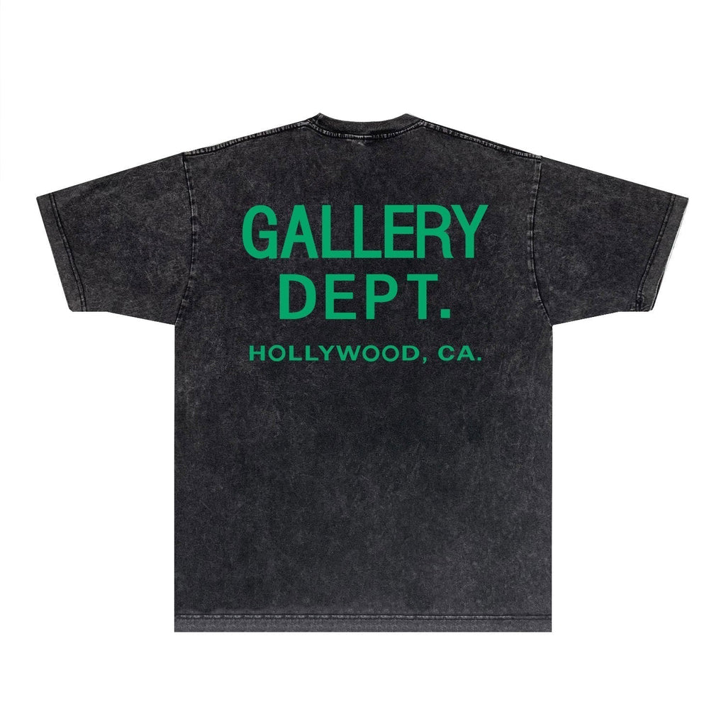 Gallery Dept T Shirts Tee Shirt Washed and Worn Short Sleeve T-shirt Blouse